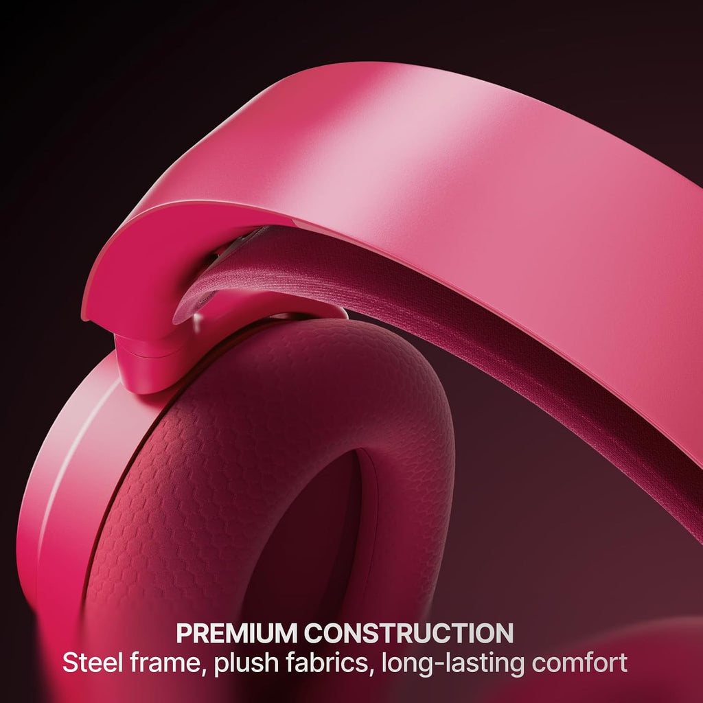 SteelSeries Arctis Nova 7X Wireless Gen 2 - Xbox Headset - Gaming Headset - Mobile App Control - 50+ HR with Fast Charge - Compatible with Xbox PC, Switch & More - Mixable 2.4GHz/Bluetooth - Magenta