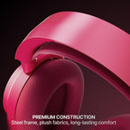 SteelSeries Arctis Nova 7X Wireless Gen 2 - Xbox Headset - Gaming Headset - Mobile App Control - 50+ HR with Fast Charge - Compatible with Xbox PC, Switch & More - Mixable 2.4GHz/Bluetooth - Magenta