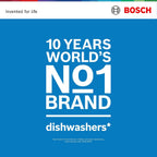Bosch Series 4 SMS4EKW06G Freestanding Dishwasher, 60cm, White