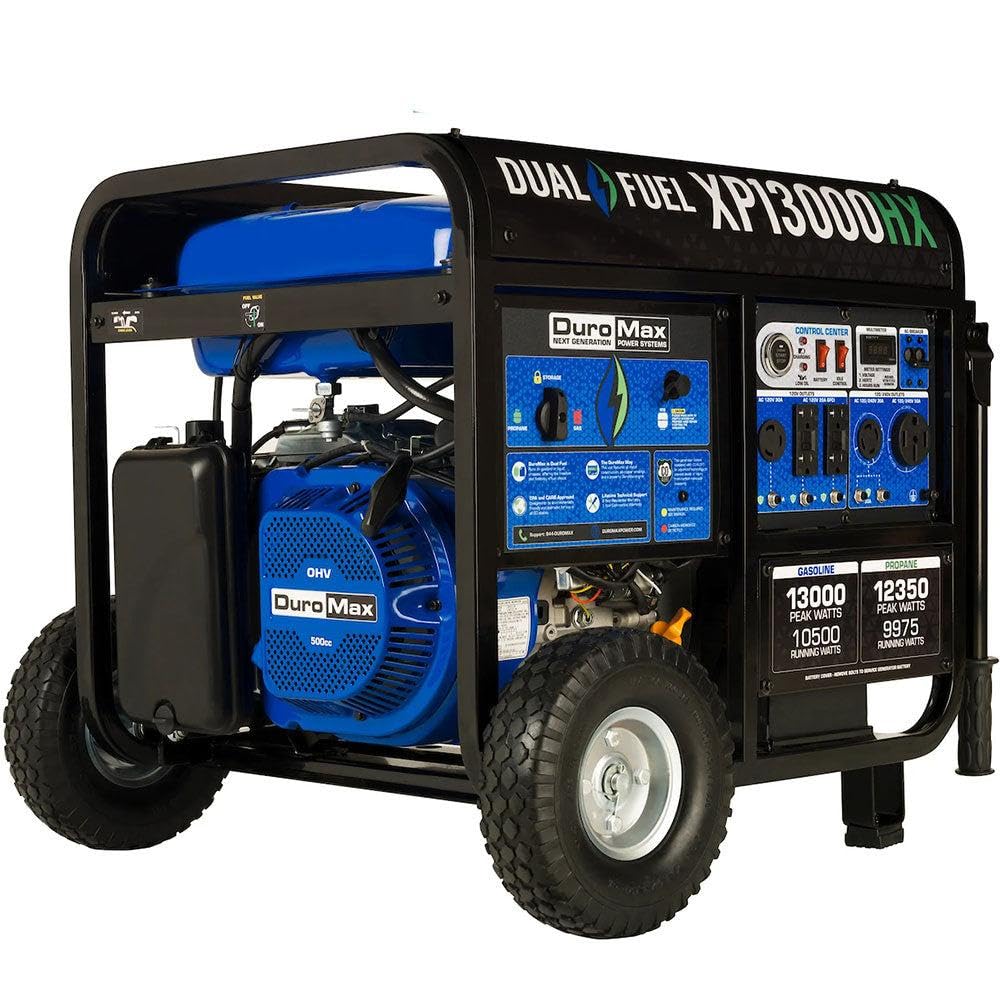 DuroMax XP13000HX 13,000W dual-fuel portable generator