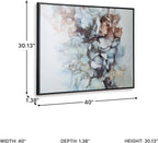 Signature Design by Ashley Modern Abstract Wall Art 30x40 for Living Room | Gallery wrapped canvas in a polystyrene outer frame, For dining rooms, guest spaces, and home offices, Jordsboro Series