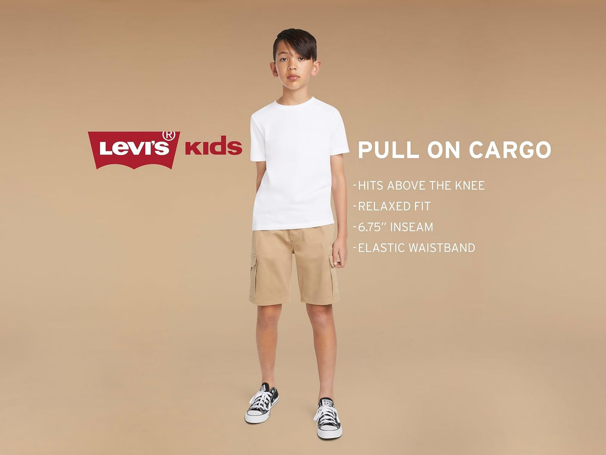 Levi's Boys' Pull on Cargo Shorts