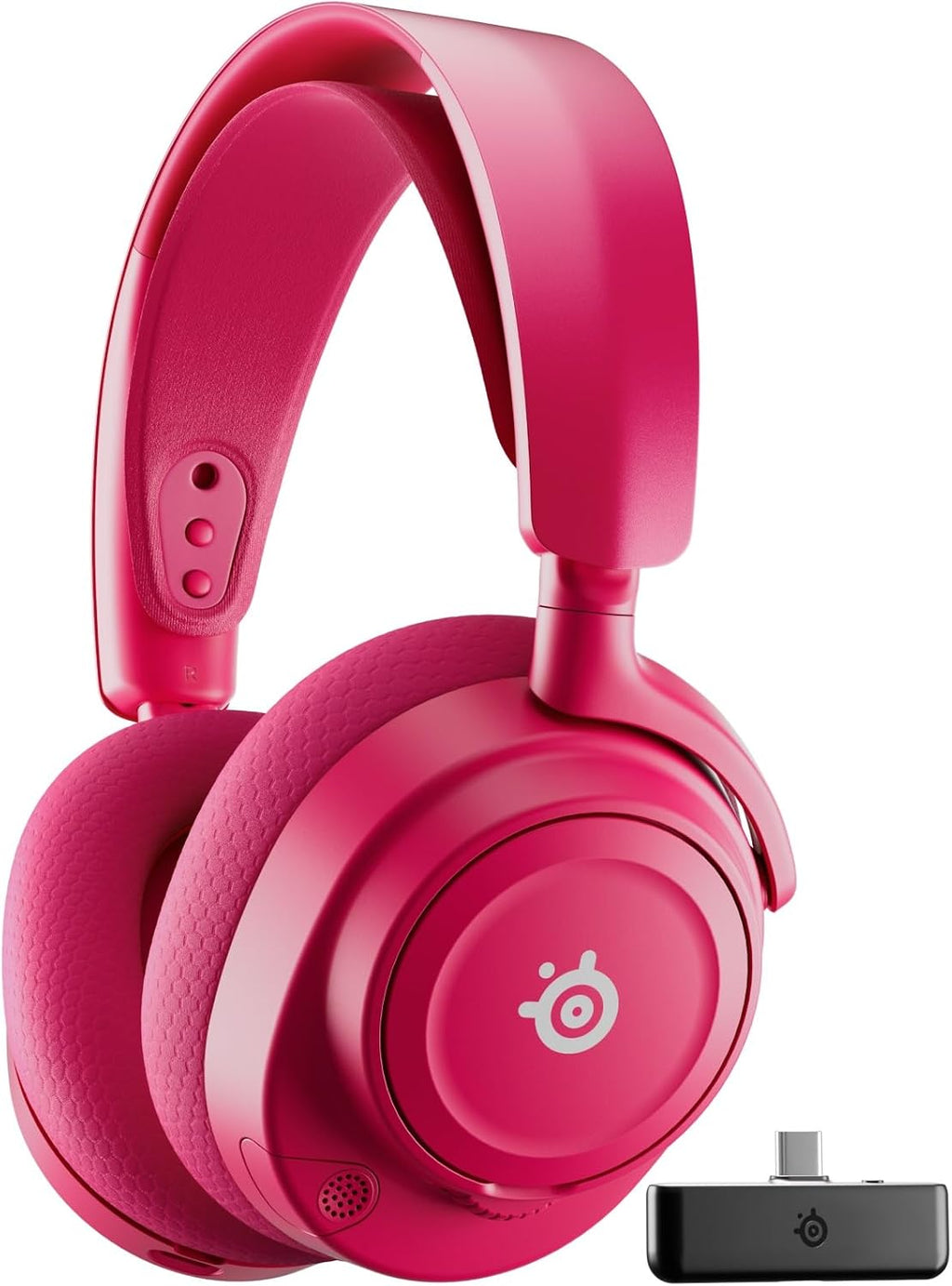 SteelSeries Arctis Nova 7X Wireless Gen 2 - Xbox Headset - Gaming Headset - Mobile App Control - 50+ HR with Fast Charge - Compatible with Xbox PC, Switch & More - Mixable 2.4GHz/Bluetooth - Magenta
