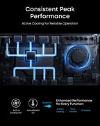 Anker Prime Docking Station (DL7400), 14-in-1 Triple Display, DisplayLink