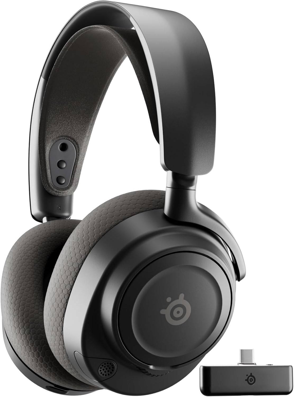SteelSeries Arctis Nova 7X Wireless Gen 2 - Xbox Headset - Gaming Headset - Mobile App Control - 50+ HR with Fast Charge - Compatible with Xbox PC, Switch & More - Mixable 2.4GHz/Bluetooth - Black