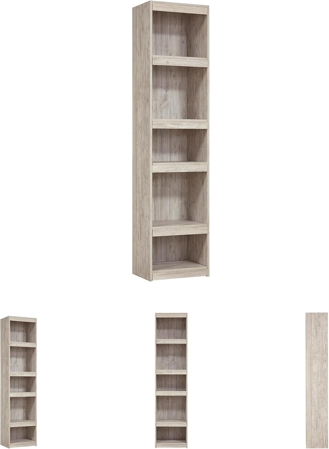 Signature Design by Ashley Willowton 72-Inch Bookcase Pier, Whitewash