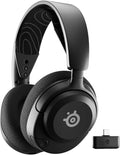 SteelSeries Arctis Nova 5 Wireless - Gaming Headset for PC, PS4/5, Mobile - 100+ Audio Presets via App - Neodymium Magnetic Drivers - 60H Battery - 2.4GHz or BT - ClearCast Gen2.X Mic