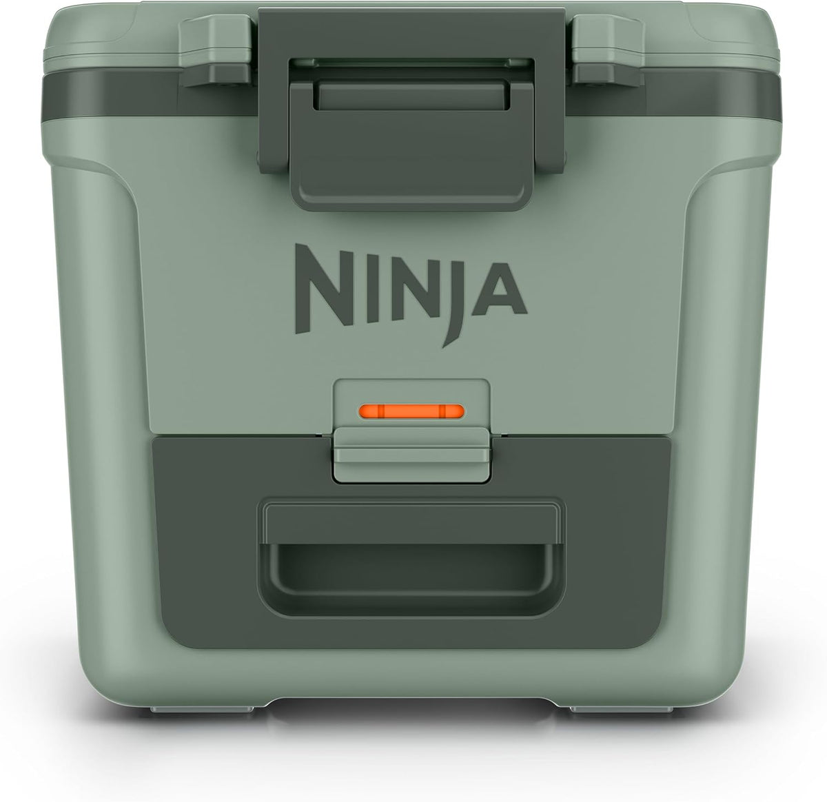 Ninja FrostVault™ 30qt Cooler with Wheels, Dry Storage, Spanish Moss | Ninja FrostVault's 30-qt capacity holds 48 cans, keeps food cool & dry, and rolls easily on all-terrain wheels