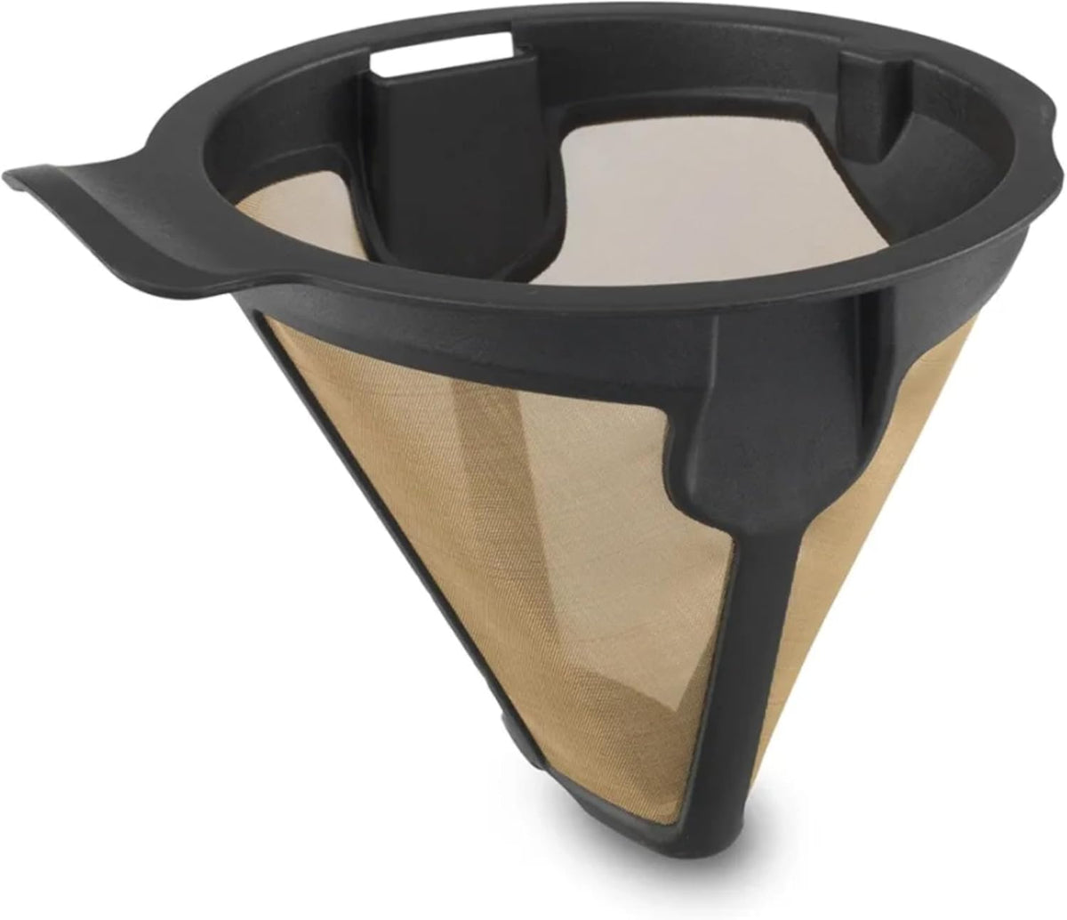 Ninja Coffee Permanent Filter, Gold Tone, CFP300/305/307, 119KKWCP30 | for Hot and Cold Brewed System, for Coffee Grounds, CP301