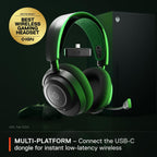 SteelSeries Arctis Nova 7X Wireless Xbox Series X/S Gaming Headset - Neodymium Magnetic Drivers - Dual Wireless Xbox & Bluetooth Audio - 38H USB-C Battery - AI Mic - Supports PS5, PC - Black