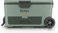 Ninja FrostVault™ 65qt Cooler with Wheels, Dry Storage, Spanish Moss | Ninja FrostVault's 65-qt capacity holds 97 cans, keeps food cool & dry, and rolls easily on all-terrain wheels