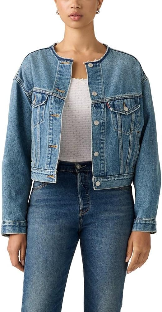Levi's® Women's Collarless Shrunken 90s Trucker