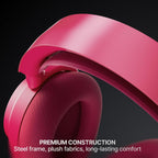 SteelSeries Arctis Nova 7 Wireless Gen 2 - Wireless Gaming Headset for PC - Compatible with PC, PS5, Switch & more - Mobile App Control - 50+ HR with Fast Charge - Mixable 2.4GHz/Bluetooth - Magenta