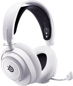 SteelSeries Arctis Nova 7X Wireless Xbox Series X/S Gaming Headset - Neodymium Magnetic Drivers - Dual Wireless Xbox & Bluetooth Audio - 38H USB-C Battery - AI Mic - Supports PS5, PC - White
