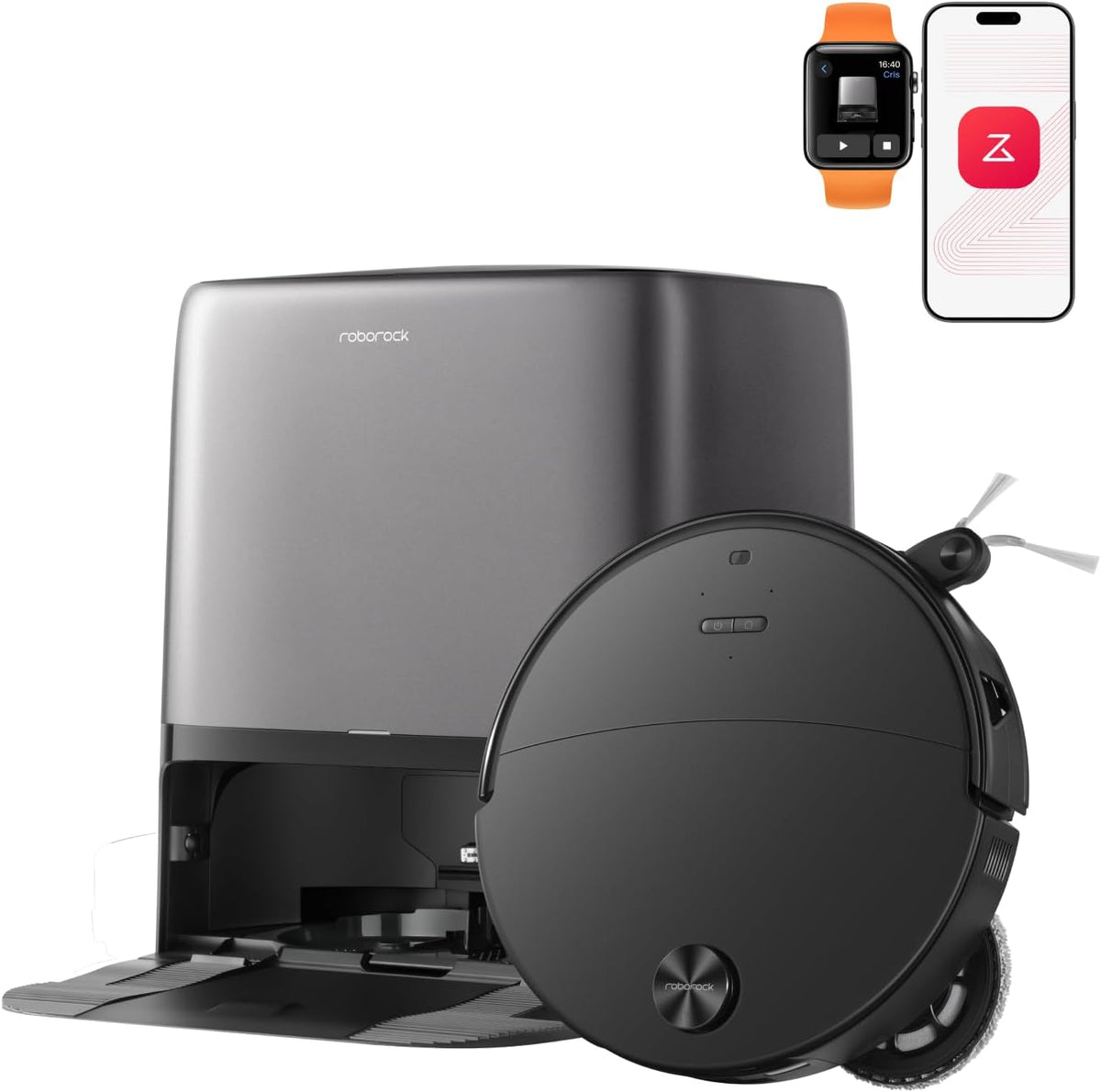 roborock Saros 20 Neo Robot Vacuum Cleaner with Mop, 36,000 Pa Suction