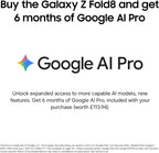 Samsung Galaxy Z Fold8 Smartphone, 512GB Storage, 12GB Memory, Graphite