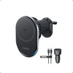 Anker Prime Qi2 25W MagSafe Compatible Wireless Car Charger Mount