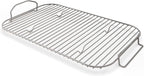 Ninja Woodfire XL Roast & Smoke Rack, for OG800/OG900, Steel, Silver | Ninja Woodfire XL Roast & Smoke Rack lifts food for all-around charring and increased airflow fitting the OG800/OG900 series