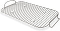 Ninja Woodfire XL Roast & Smoke Rack, for OG800/OG900, Steel, Silver | Ninja Woodfire XL Roast & Smoke Rack lifts food for all-around charring and increased airflow fitting the OG800/OG900 series