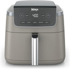 Ninja Air Fryer Pro, 5 Qt, 5-in-1, Stone, AF142SD | Air fry, bake, roast, reheat, dehydrate, 1750W, 400F max, Fits 4 lbs fries, Dishwasher-safe