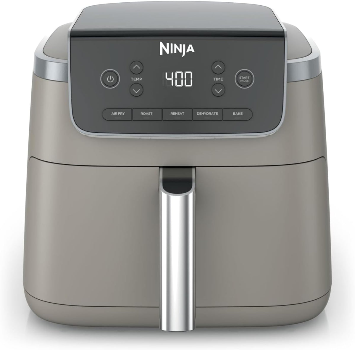 Ninja Air Fryer Pro, 5 Qt, 5-in-1, Stone, AF142SD | Air fry, bake, roast, reheat, dehydrate, 1750W, 400F max, Fits 4 lbs fries, Dishwasher-safe