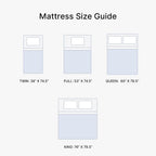 Signature Design by Ashley 12 Inch Medium Firm Hybrid Mattress Queen, Gray