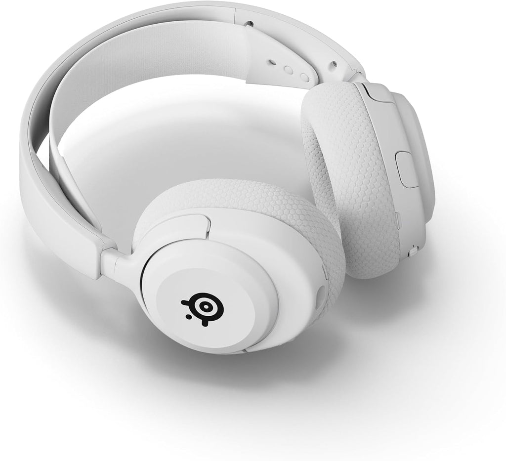 SteelSeries Arctis Nova 5 Wireless - Wireless Gaming Headset for PC - Compatible with PC, PS5, Switch & more - Mobile App Control - 60 HR Battery with Fast Charge - 2.4GHz/Bluetooth - White