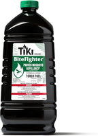 Tiki BiteFighter Mosquito Repellent Torch Fuel - 1 Gallon (128 oz.), Citronella & Cedar Formula for Mosquito Repellency, Easy Pour Bottle, Use with Torches & Table Torches, Outdoor & Backyard Use