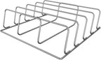 Ninja XL Woodfire Rib Rack, for OG800/OG900, 4-Full Racks of Ribs, Steel | Ninja Woodfire XL Rib Rack raises ribs off the grate for even airflow, fitting up to 4 racks at once for 2x more space