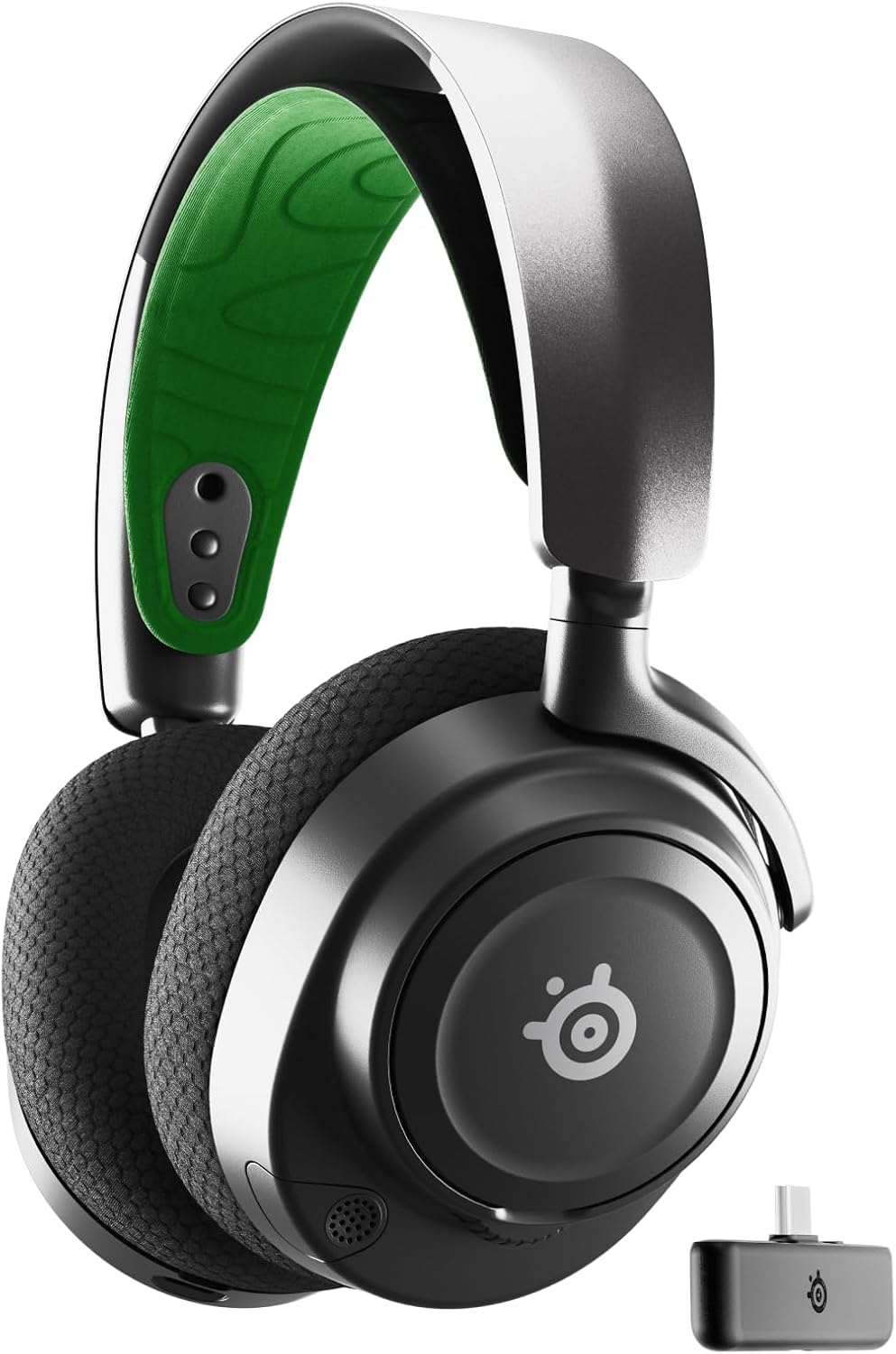SteelSeries Arctis Nova 7X Wireless Xbox Series X/S Gaming Headset - Neodymium Magnetic Drivers - Dual Wireless Xbox & Bluetooth Audio - 38H USB-C Battery - AI Mic - Supports PS5, PC - Black