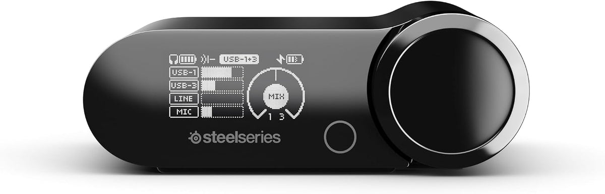 SteelSeries Arctis Nova Elite - Hi-Res Wireless Gaming Headset - 96kHz/24bit - Carbon Fiber Speakers - ANC - AI Noise Rejection - App - 2.4GHz + BT - Multi-Source Mix - OmniPlay PC+PS+Xbox - Black