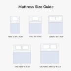 Signature Design by Ashley Queen Mattress, 10 Inch Medium Firm Hybrid