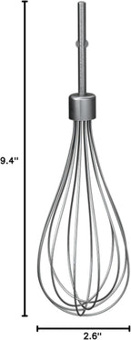 Ninja Balloon Whisk, Fits Power Mixer System CI100 Series, XSKWHSKBRN | Stainless steel balloon whisk quickly whisks eggs & whipped cream. Fits CI100, CI101, CI105BRN. Dishwasher safe.