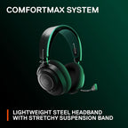 SteelSeries Arctis Nova 7X Wireless Xbox Series X/S Gaming Headset - Neodymium Magnetic Drivers - Dual Wireless Xbox & Bluetooth Audio - 38H USB-C Battery - AI Mic - Supports PS5, PC - Black