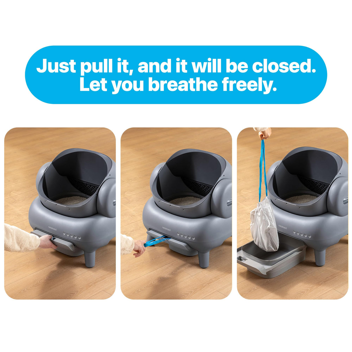 Neakasa M1 Plus Automatic Cat Litter Box with 2-Year Protection Plan
