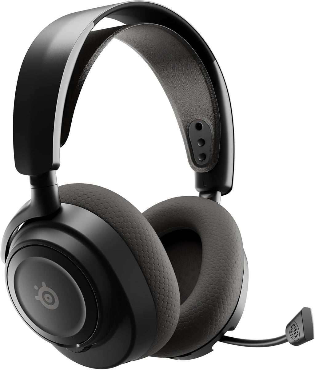 SteelSeries Arctis Nova 7 Wireless Gen 2 - Wireless Gaming Headset for PC - Compatible with PC, PS5, Switch & more - Mobile App Control - 50+ HR with Fast Charge - Mixable 2.4GHz/Bluetooth - Black