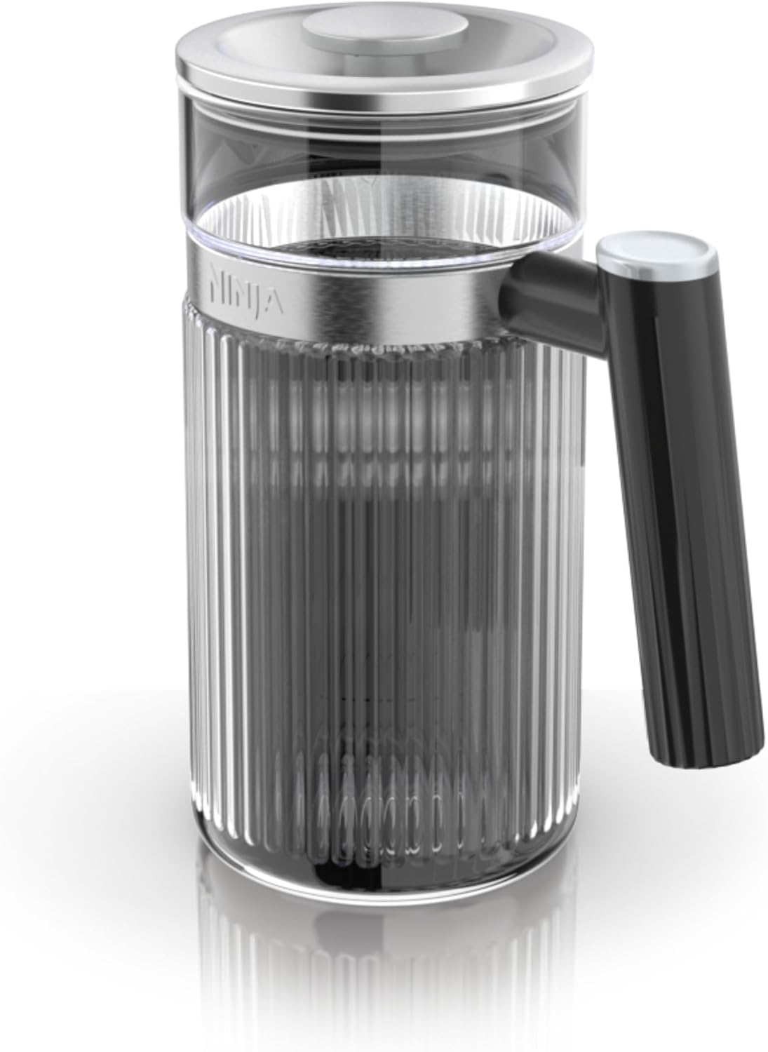 Ninja Luxe Café 28 oz. Shareable Pitcher, Hot or Iced, XSKSHRBLEPTCHR | for Espresso and Coffee, Glass Carafe, Espresso Machine Accessories