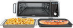 Ninja Digital Air Fry Pro Countertop Oven, 8-in-1, XL, Silver, SP201 | Extended height, Flip up & away, Air fry, roast, bake, broil, toast, dehydrate, 1800W