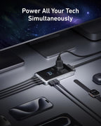 Anker Prime Charging Station, 240W 8-in-1 Power Strip, 2 AC, 4 USB C