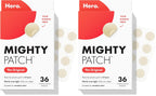 Mighty Patch Hero Cosmetics Original Nighttime Acne Pimple Patches, 36 Ct