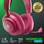 SteelSeries Arctis Nova 7X Wireless Gen 2 - Xbox Headset - Gaming Headset - Mobile App Control - 50+ HR with Fast Charge - Compatible with Xbox PC, Switch & More - Mixable 2.4GHz/Bluetooth - Magenta