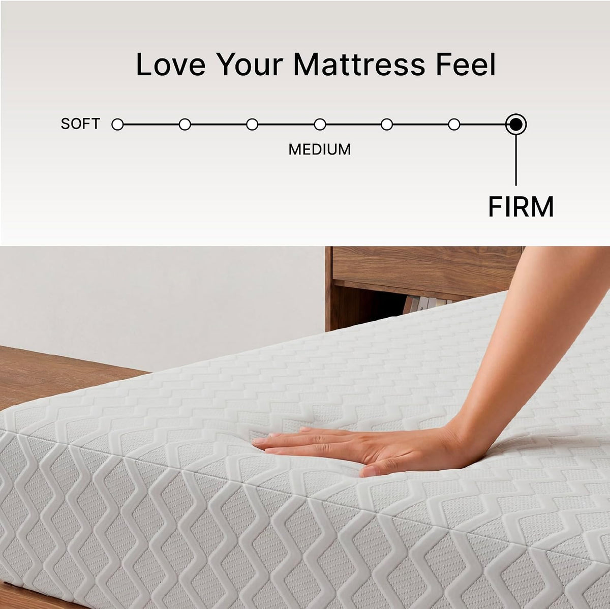 Signature Design by Ashley Memory Foam Mattress in a Box, 10 in Queen | Medium Firm memory foam mattress, Premium stretch knit cover, Low motion transfer, Bedroom use, Chime Series