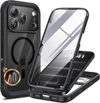 Miracase for iPhone 18 Pro Case Full-Body Cover with Glass Screen Protector