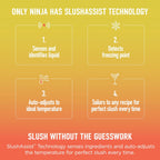 Ninja SLUSHi Max XXL Smart Frozen Drink Maker | Top Performance & Smart Technology, Party-Size 150oz Capacity, No Ice Needed, 6 Programs, Ideal Temp & Texture up to 12 hours | Mint FS605IV