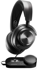 SteelSeries Arctis Nova Pro for Xbox - Multi-System Gaming Headset (Xbox, PC, Switch & More) - Premium Hi-Fi Drivers - Hi-Res Certified GameDAC Gen2 - 360° Spatial Audio - Retractable Mic