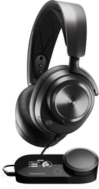 SteelSeries Arctis Nova Pro for Xbox - Multi-System Gaming Headset (Xbox, PC, Switch & More) - Premium Hi-Fi Drivers - Hi-Res Certified GameDAC Gen2 - 360° Spatial Audio - Retractable Mic