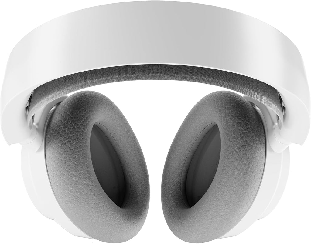 SteelSeries Arctis Nova 7 Wireless Gen 2 - Wireless Gaming Headset for PC - Compatible with PC, PS5, Switch & more - Mobile App Control - 50+ HR with Fast Charge - Mixable 2.4GHz/Bluetooth - White