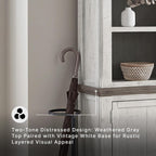 Signature Design by Ashley Havalance Left Pier Cabinet, Farmhouse Bookcase