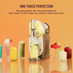 Ninja SLUSHi Smart Frozen Drink Maker, SlushAisst Techonology, FS351BR | Easier, Faster Slushing with SlushAisst Technology, one button, no guesswork, no ice needed, 7+ Servings, 88 vessel