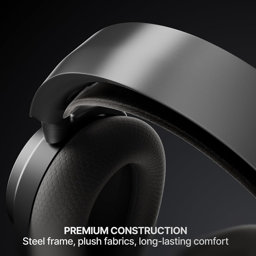 SteelSeries Arctis Nova 7 Wireless Gen 2 - Wireless Gaming Headset for PC - Compatible with PC, PS5, Switch & more - Mobile App Control - 50+ HR with Fast Charge - Mixable 2.4GHz/Bluetooth - Black